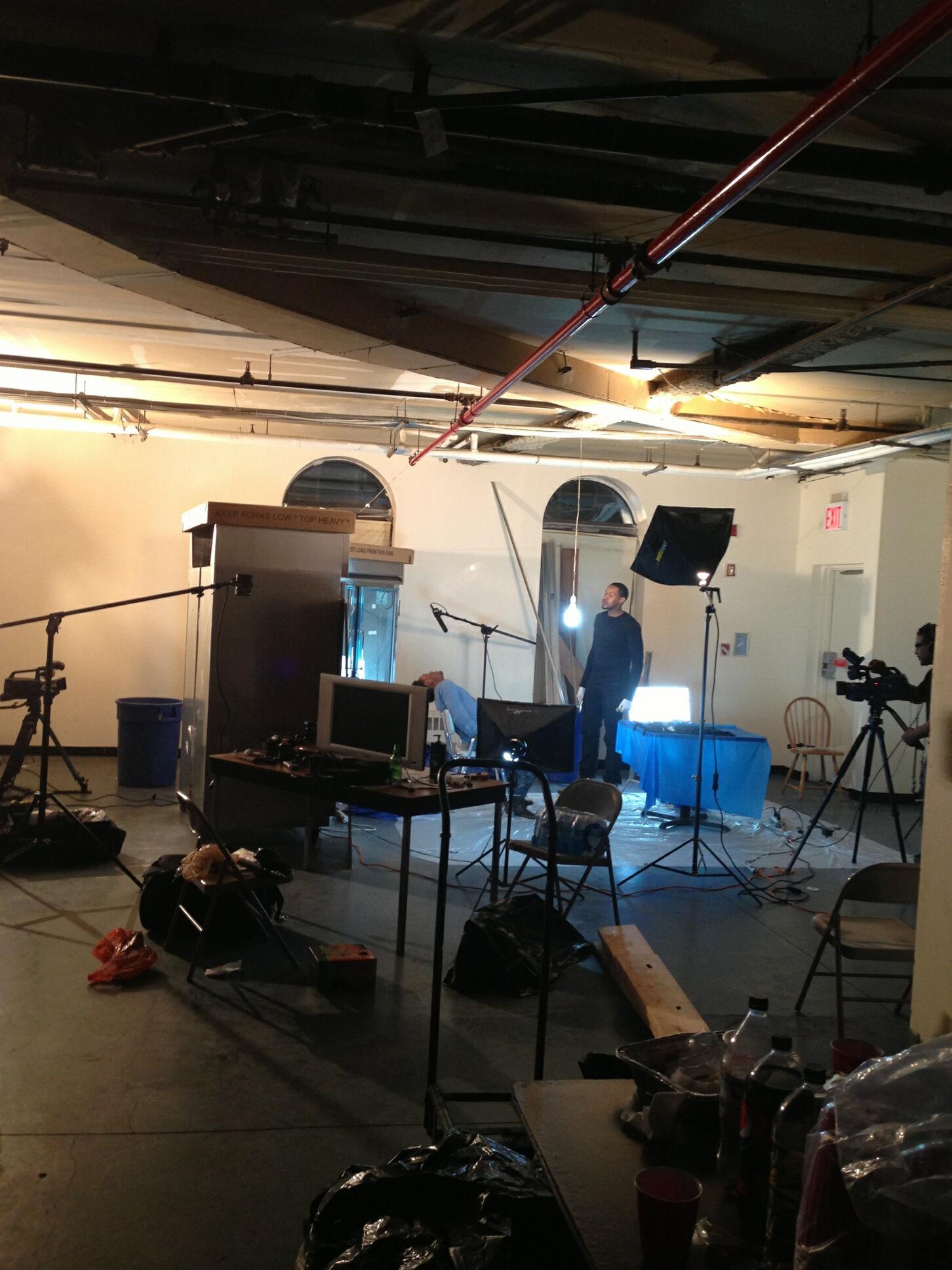 Behind the scenes on a Life With Say production